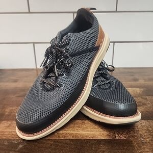 Cole Haan Men Size 8 ZerØ Grand Atlantic C34651 Comfort Sneaker Textile / Suede